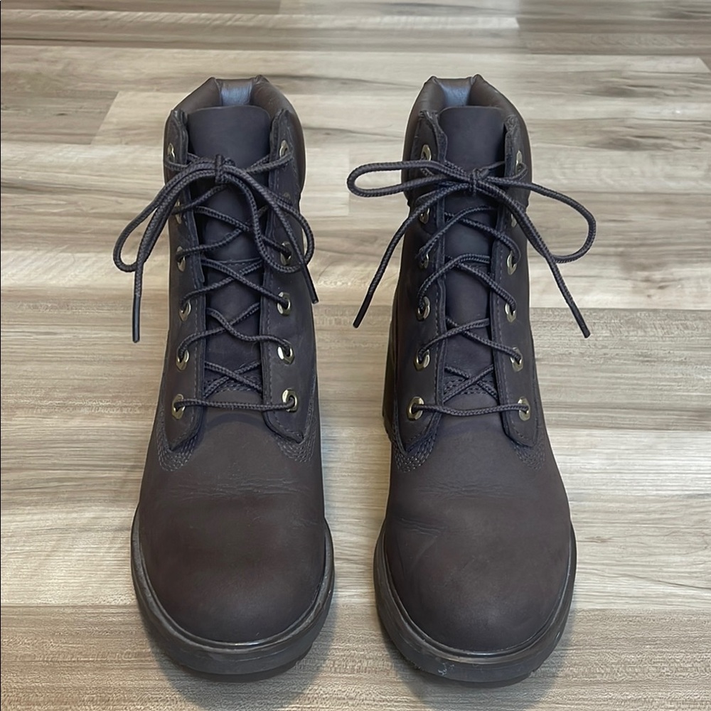 Chocolate brown kinsley timberland boots